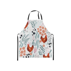 Good Quality Bulk Supply Professional Cotton Material <b>Chef</b> Cooking Kitchen <b>Apron</b> With Customize Print - Product Image 5