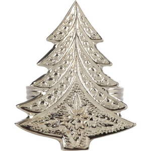 Meilleure vente Design décoratif fait à la main en laiton fleur d'or métal moderne porte-anneau de serviette pour décoration de table de mariage - Product Image 3