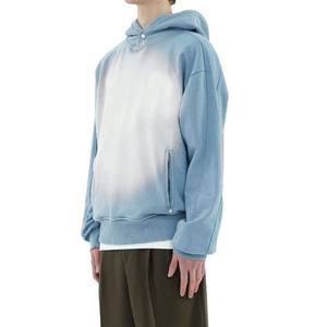 Highest Quality 500GSM 100% Cotton Pullover Hoodie for Men & <b>Women</b> Oversize Unisex Winter Hooded Coat Front Logo Solid <b>Pattern</b> - Product Image 4