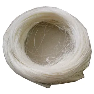 100% fibra de sisal branca natural para venda