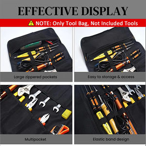 Sac à outils enroulable Vietnam peu encombrant Compact EZ Pack Grande poignée portable OEM personnalisable - Product Image 5