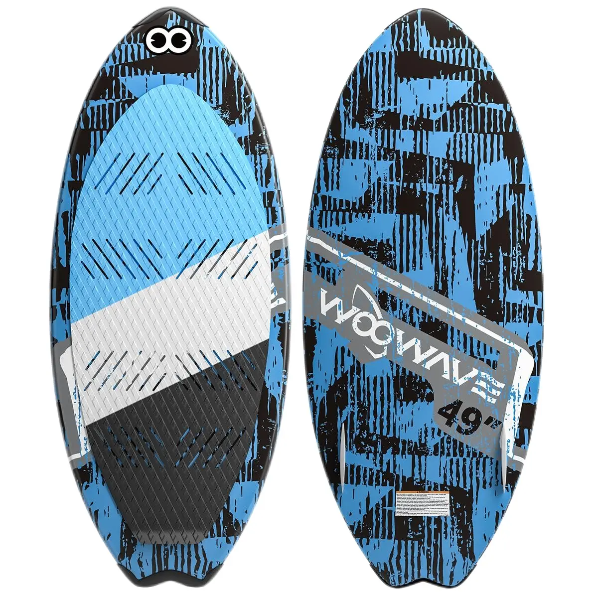 High quality sup paddle boardS OEM wholesale 49'' Wakesurf Board Glass Stand Up Paddle Board Surfboard