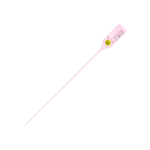 Arrow V2 Joint étanche en plastique rose pour les sacs bancaires et financiers - Product Image 1