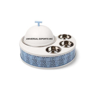 Marmite en acier inoxydable martelé, forme ronde, design de table, casserole, vente chaude, chauffe-plat décoratif en métal - Product Image 5