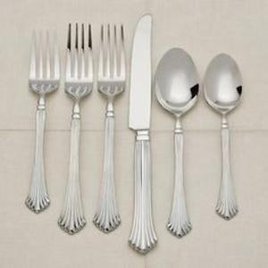 Ensemble de couverts en acier inoxydable de conception antique avec surface polie de qualité supérieure, plat écologique pour restaurants et hôtels - Product Image 4
