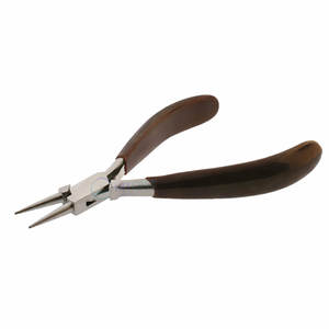 Professional Wire Looping <b>Pliers</b> Concave and <b>Round</b> <b>Nose</b> Stainless Steel Jewelry Making Tool for Beading Wrapping Craft Work - Product Image 4