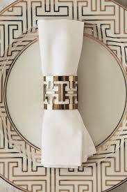 Brass Metal Napkin Ring For Christmas & Holiday Parties CateringWare Tissue Ring New Arrival Look Solid Brass Napkin Ring - Product Image 4