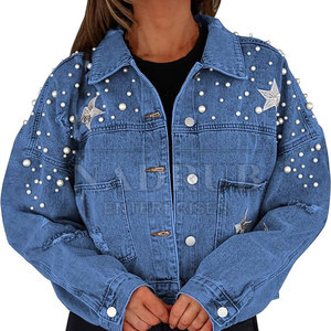 Custom Made Breathable Fashion <b>Rhinestone</b> <b>Jacket</b> For Women Long Sleeves Best Selling Women Fashion <b>Rhinestone</b> <b>Jacket</b> - Product Image 1