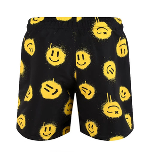 Ropa de calle personalizada, pantalones cortos de poliéster con logotipo personalizado para hombre, pantalones cortos de gimnasio con estampado de transferencia de calor para hombre - Product Image 2