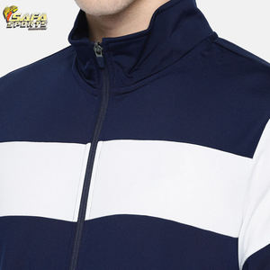 Combinaison de sport 100% coton pour hommes, coupe-vent, séchage rapide, pantalons de survêtement à capuche, respirant, Streetwear, survêtements de fitness - Product Image 3