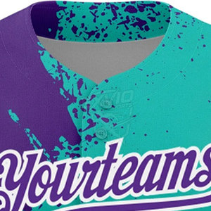 Ropa Deportiva, Jersey de Béisbol 3D con Color Personalizado, Jersey de Béisbol 3D de Secado Rápido y Transpirable, Jersey de Béisbol 3D Ajustado para Hombre - Product Image 4