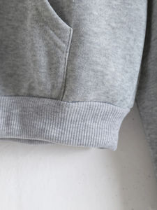 Blank/Plain Unisex <b>Hoodies</b> <b>zip</b> <b>up</b> <b>Hoodies</b> for Ladies With Customization - Product Image 4