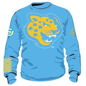 Southern University y A & M College Sudadera con capucha y cuello redondo para mujer - Product Image 1