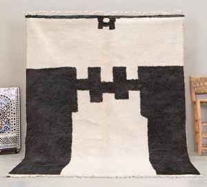 Tapis noués à la main de haute qualité en pure laine filée à la main Tapis en laine noués à la main de qualité supérieure pour chambres à coucher - Product Image 4