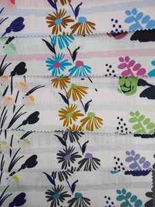 High Quality 100% Polyester Customizable Printed <b>Curtain</b> Fabric Breathable Woven Type Window Covering Material Warp Knitted - Product Image 6