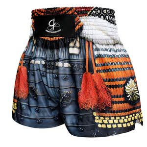 Short MMA dernier modèle vente en gros Spandex/Polyester impression par sublimation Short MMA de boxe personnalisé marque privée - Product Image 2