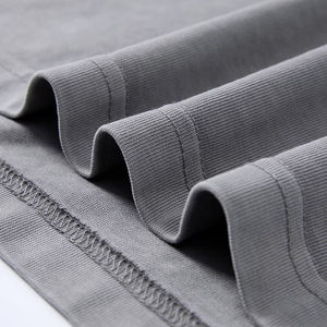 Camiseta de Algodón Extra Grande para Hombre con Estampado Personalizado para Uso Diario Minimalista |   Ropa Casual de Calle - Product Image 5