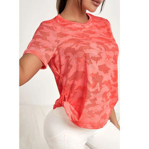 Camisas de manga larga para mujer, camisas versibles con cuello redondo, 100% - Product Image 6