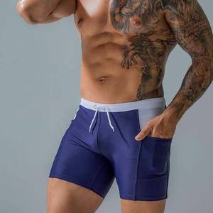 Sublimation Printing Custom <b>Compression</b> <b>Shorts</b> Hight Street Style <b>Men's</b> Clothing Plus Size Two Tone High Waist Cotton <b>Shorts</b> <b>Men</b> - Product Image 2