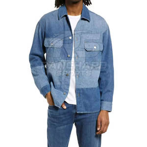 Chemise en jean rétro pour homme, chemise décontractée pour tous les jours, chemise en jean légère pour homme, boutonnée, streetwear, haut - Product Image 5