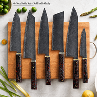 Nieuw Product 6 Inch Keukenkok Groentekromming Utility Fruit Schilmes Japans Mes Met Koolstofvezel Handvat