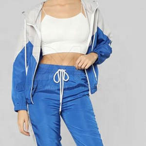 Conjunto cortavientos con cremallera personalizado, conjunto de cortavientos de peso ligero, conjunto de dos piezas de longitud completa de invierno - Product Image 6