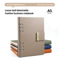 Carnet de notes en cuir PU de haute qualité A5, agenda relié rigide avec stylo, clé USB 16 Go, coffret cadeau, carnet personnalisé avec logo d'entreprise