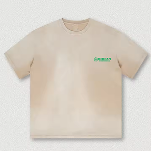 T-shirt pour homme, nouveau style tendance, 100% coton, imprimé numérique, écologique, respirant, coupe ample - Product Image 2