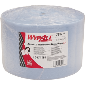 Lingettes en papier WYPALL* L20 EXTRA+ 7317 pour cuisine, 380x235 cm, bleues, 2 plis, par KIMBERLY-CLARK - Product Image 3