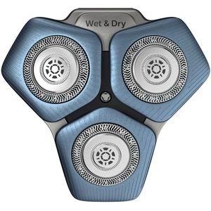 Afeitadora Eléctrica para Hombre con Alimentación USB, para Uso en Seco y Húmedo, con Cabezal de Afeitado Rotatorio de Repuesto, Resistente al Agua IPX7 para el Rostro - Product Image 2