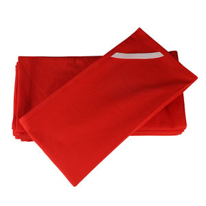 100% coton farine sac serviettes de cuisine tissé uni carré Style personnalisable couture et impression jetable nettoyage à domicile - Product Image 3