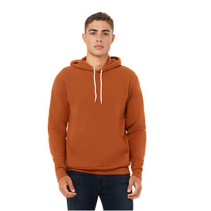 Bella + Canvas Sweat à capuche unisexe brodé de perles avec poche kangourou Personnalisable Coton Polyester Mélange Automne - Product Image 6