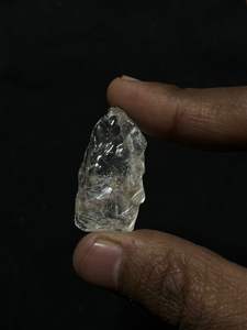 Piedra Preciosa Natural Blanca Suelta, Pulida y en Bruto con Efecto de Fuego Arcoíris para la Fabricación de Joyas, Forma Natural - Product Image 4