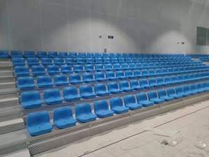 JY-715 Vente en gros de gradins rétractables, système de sièges télescopiques, gradins <span class=keywords><strong>pour</strong></span> stades de basketball intérieurs, gymnases, sièges de tribunes - Product Image 5