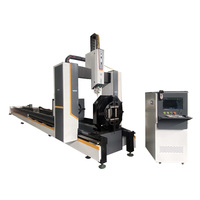 Robot de corte de tubo cuadrado profesional Máquina de corte por láser de fibra CNC Máquina de corte Precio Máquina de procesamiento de haz