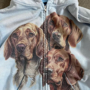 OEM Streetwear décontracté tissu épais sweat à capuche zippé hommes décoloration délavé contraste couleur conception personnalisée impression numérique à capuche pour hommes - Product Image 4