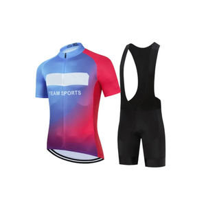 Ensemble de maillot de cyclisme pour hommes, style personnalisé, vêtements de vélo confortables, impression par sublimation, vêtements de sport, uniforme, nouveau design, meilleur costume de cyclisme - Product Image 3