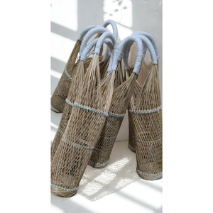 Support à bouteilles de vin en bambou fait main, écologique, en bois naturel, avec logo personnalisé, marque OEM pour cuisine, bar, salle à manger - Product Image 5