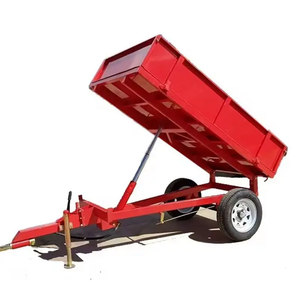 รถเทรลเลอร์รถดัมพ์ขนาด5ตันรถเทรลเลอร์รถแทรคเตอร์สำหรับการเกษตร4ล้อ3ด้าน - Product Image 1