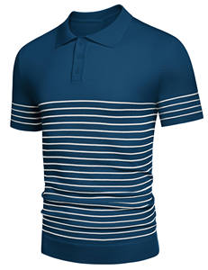 Chemise de golf élégante pour hommes, uniforme de golf imprimé, anti-rides, chemise de golf en coton grande taille pour hommes - Product Image 3