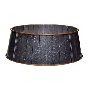 ปลอกคอต้นไม้ทำจากโลหะสีขาวสำหรับตกแต่งสไตล์หรูหราสำหรับใช้ในสวนในบ้าน - Product Image 6