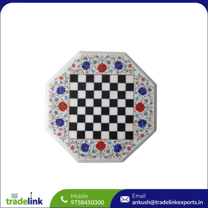 Tablero de Ajedrez con Incrustaciones de Mármol para Decoración de Sala de Estar, Artesanía Hecha a Mano, Lujoso, Moderno, Ecológico, Rectangular, Autoadhesivo - Product Image 5