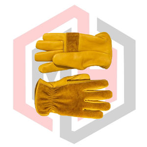 Gants de travail en cuir fendu, flexibles, résistants aux déchirures, résistants à l'usure, isolants thermiquement, antistatiques, pour la lutte contre les incendies, personnalisables - Product Image 6