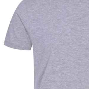 Grey Plain T-Shirt Pajama Set | 100% Cotton Knitted <b>Thermal</b> Lounge Set | Comfortable Sleepwear Crew Neck Tee Elastic Waist <b>Pants</b> - Product Image 6