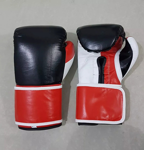 Gants de combat de boxe pour adultes sur mesure de qualité supérieure MMA Muay Thai Gants de poinçonnage en cuir d'entraînement - Product Image 1