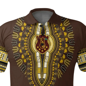 Polo Collegiate Iota Phi Theta 1963 da Uomo, Fraternità Greca, Cotone Premium Ricamato - Product Image 6