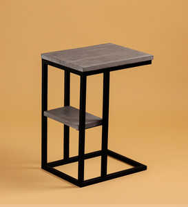 Meubles modernes de style industriel, table de canapé, bout de café, table d'angle latérale, fer, métal, faite à la main pour la décoration intérieure - Product Image 2