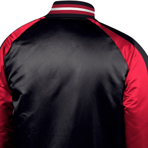 Chaqueta Bomber de Satén Personalizada de Alta Calidad y Duradera para Hombre, Diseño Bordado, Estilo Informal y Moderno, Estilo Universitario - Product Image 6