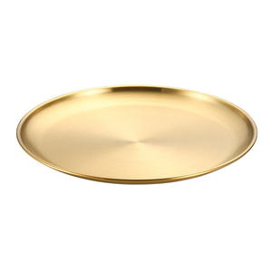 Bandeja de servicio de bebidas de metal moderno para cocina y sala de estar - Product Image 3