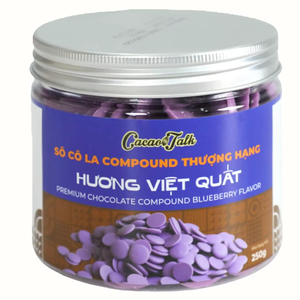 Chocolat composé de qualité supérieure, OEM/ODM, HALAL, vente en gros en vrac, expédition immédiate, boutons de chocolat à la myrtille, cacao, boulangerie, utilisation en exportation - Product Image 1